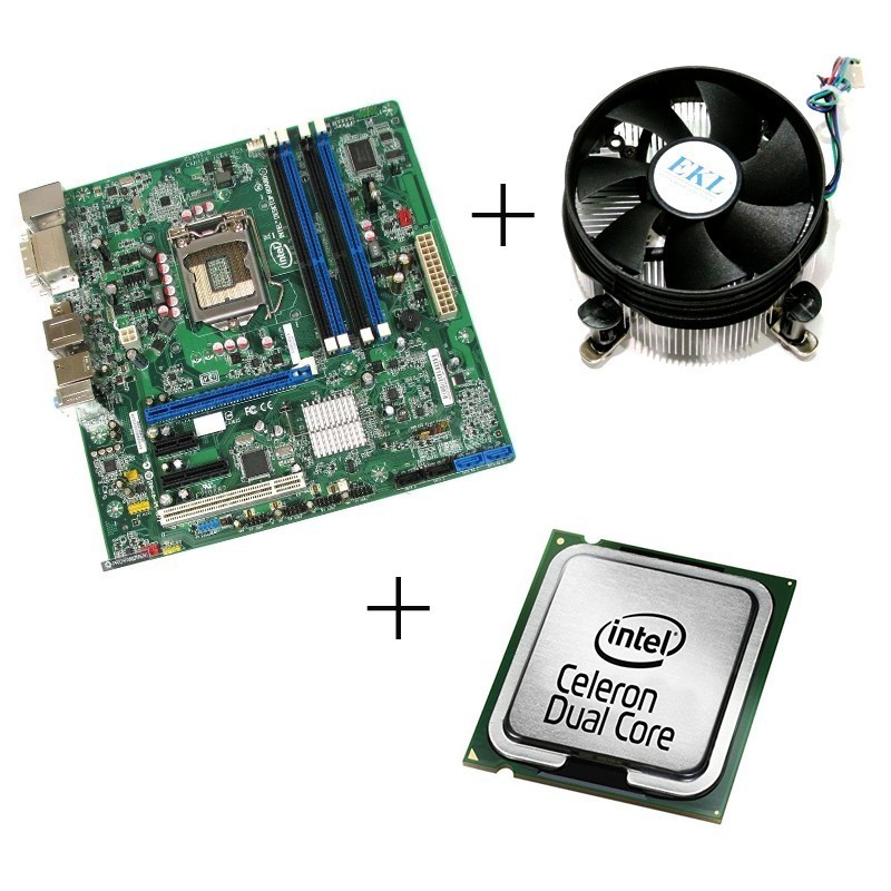 Kit placa de baza second hand Intel DQ67SW, Intel G530, Cooler