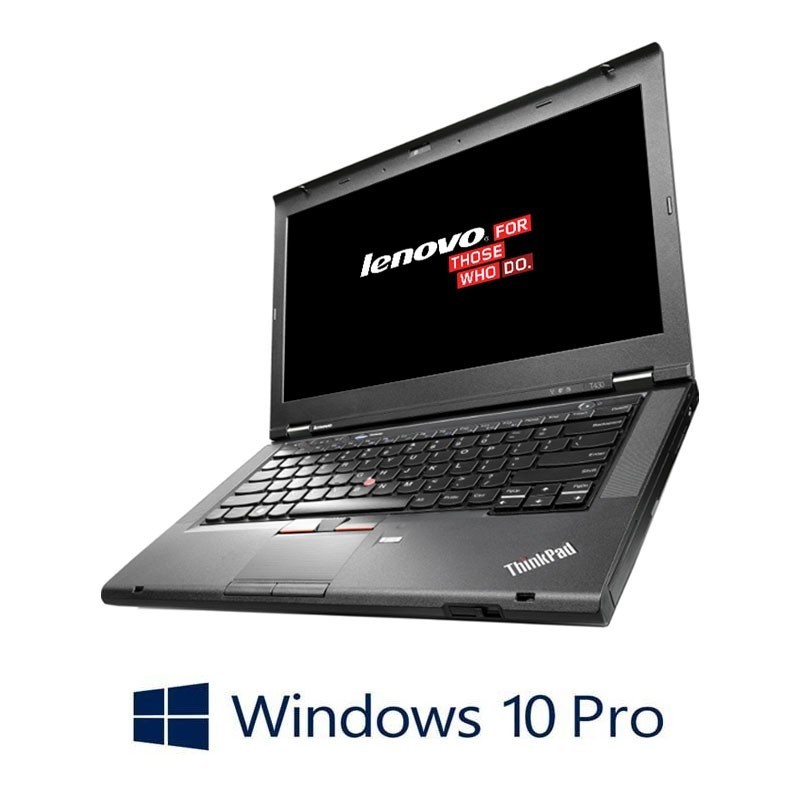 Laptop Lenovo ThinkPad T430, Core i5-3320M, Win 10 Pro