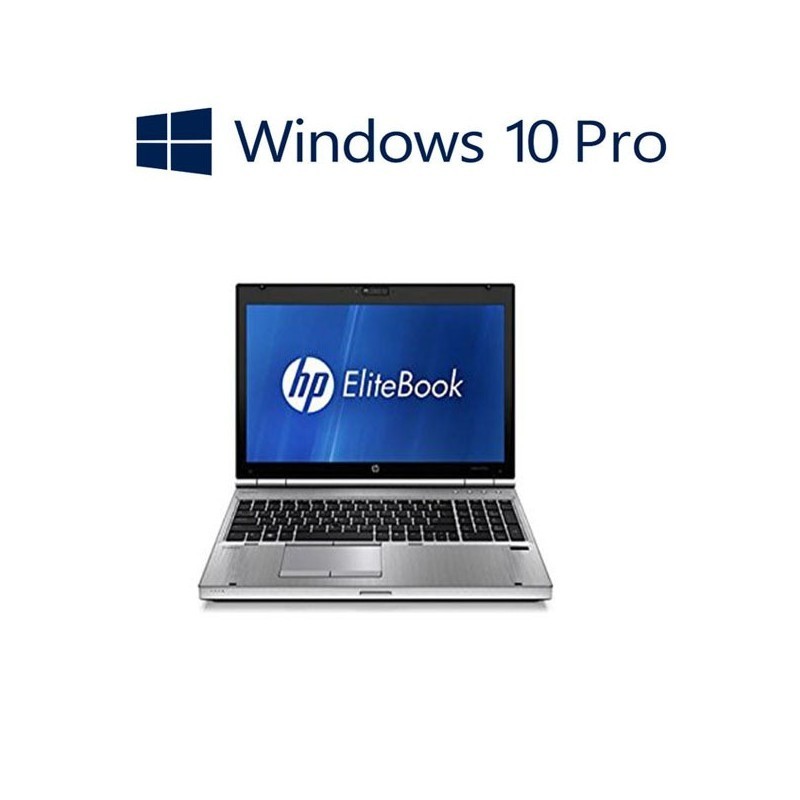 Laptop Refurbished HP EliteBook 8570p, Core i5-3230M, Win 10 Pro