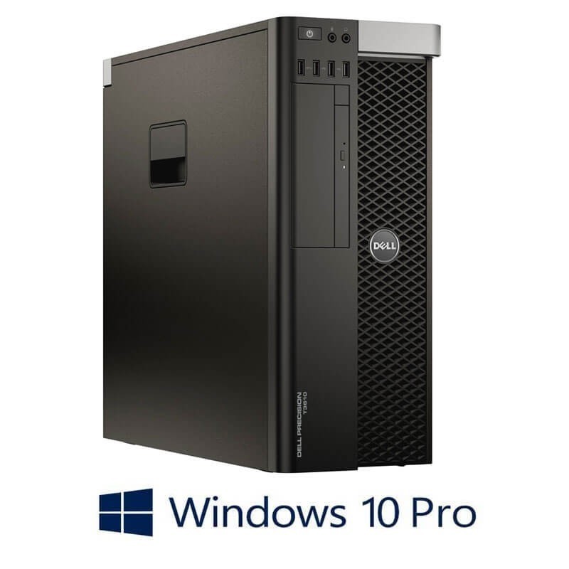 Workstation Refurbished Dell Precision T3610, E5-1650 V2, Win 10 Pro