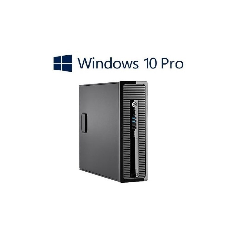 PC Refurbished HP ProDesk 400 G1, Pentium G3220 Generatia 4, Win 10 Pro