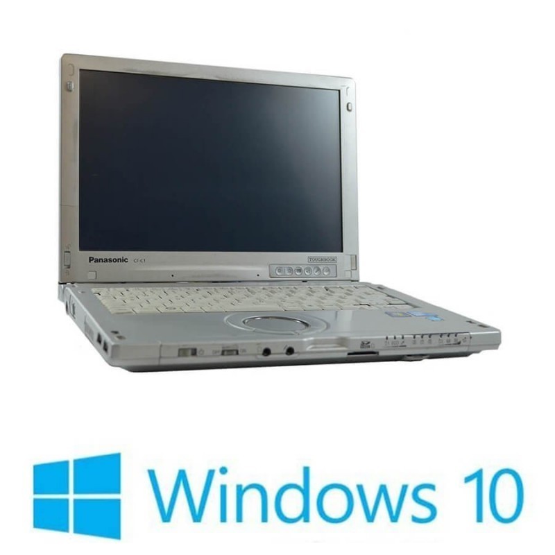 Laptop Refurbished Touch Panasonic Toughbook CF-C1, i5-520M, Win 10 Home