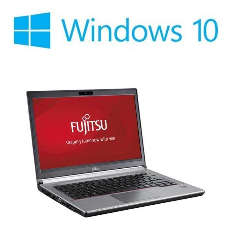 Laptop Refurbished Fujitsu LIFEBOOK E743 , i7-3632QM, Win 10 Home