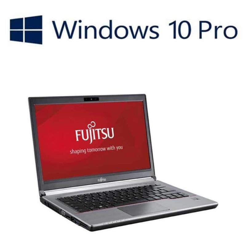 Laptop Refurbished Fujitsu LIFEBOOK E743 , i7-3632QM, Win 10 Pro