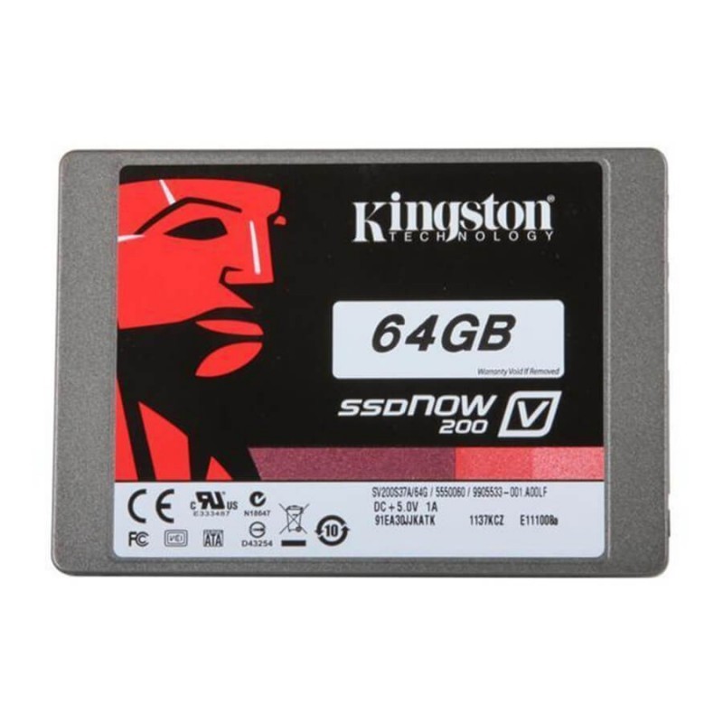 Hard Disk SH SSD Kingston SSDNow V200 Series 64GB SATA III