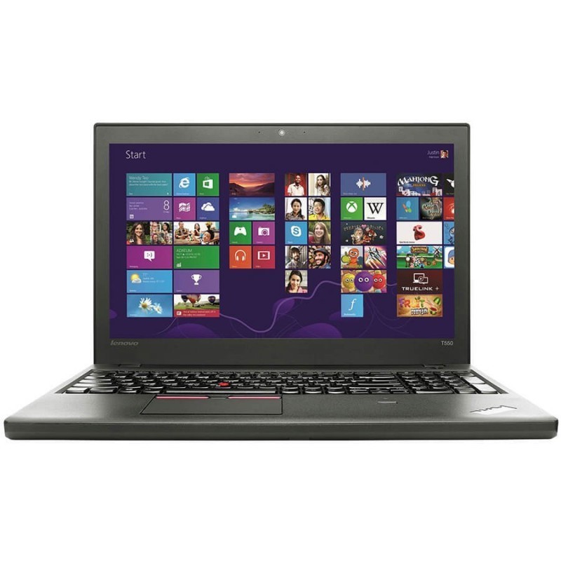 Laptop second hand Lenovo Thinkpad T550, i5-5300U Generatia 5