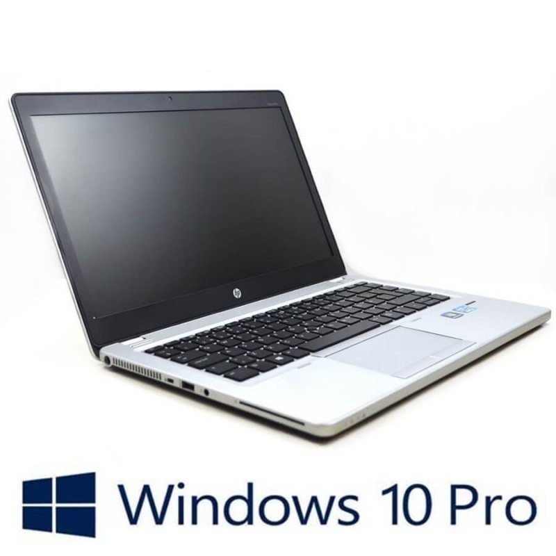 Laptop Refurbished HP EliteBook Folio 9470m, i5-3437U, Win 10 Pro