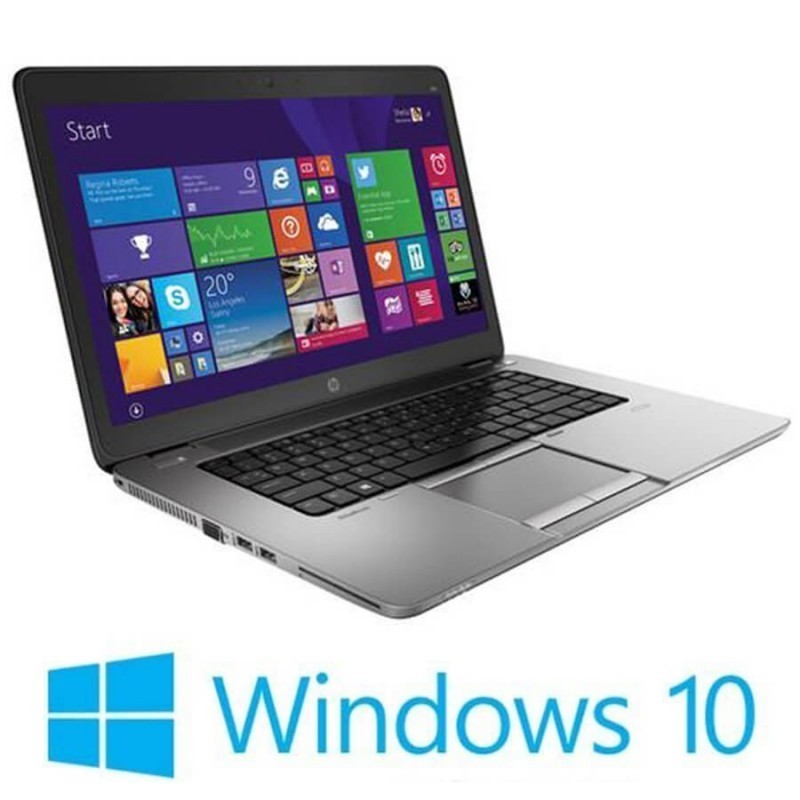 Laptop Refurbished HP ProBook 640 G1, Core i3-4000M, Win 10 Home