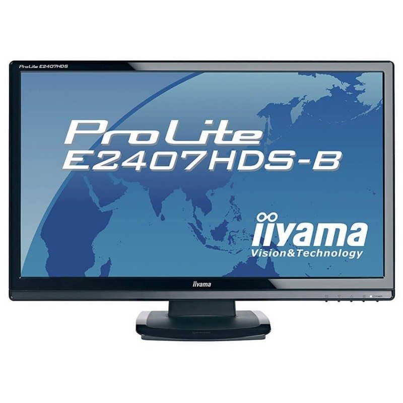 Monitoare Second Hand LCD 24 inci Iiyama ProLite E2407HDS, FullHD