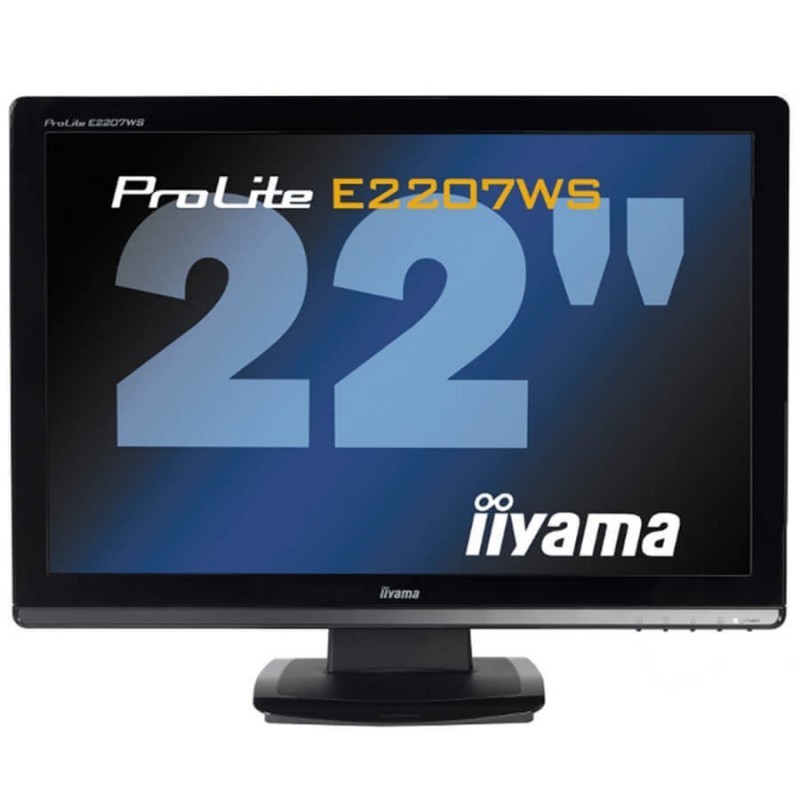 Monitoare second hand Iiyama E2207HDS, 22 inch, Widescreen