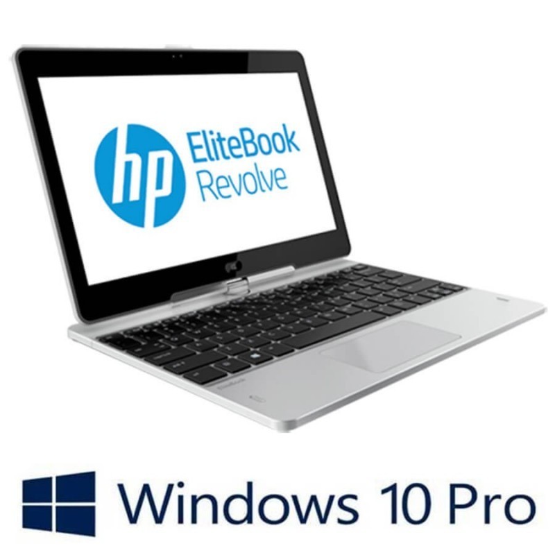 Laptop Refurbished HP EliteBook Revolve 810 G1 Touchscreen, Core i5-4200U, Win 10 Pro
