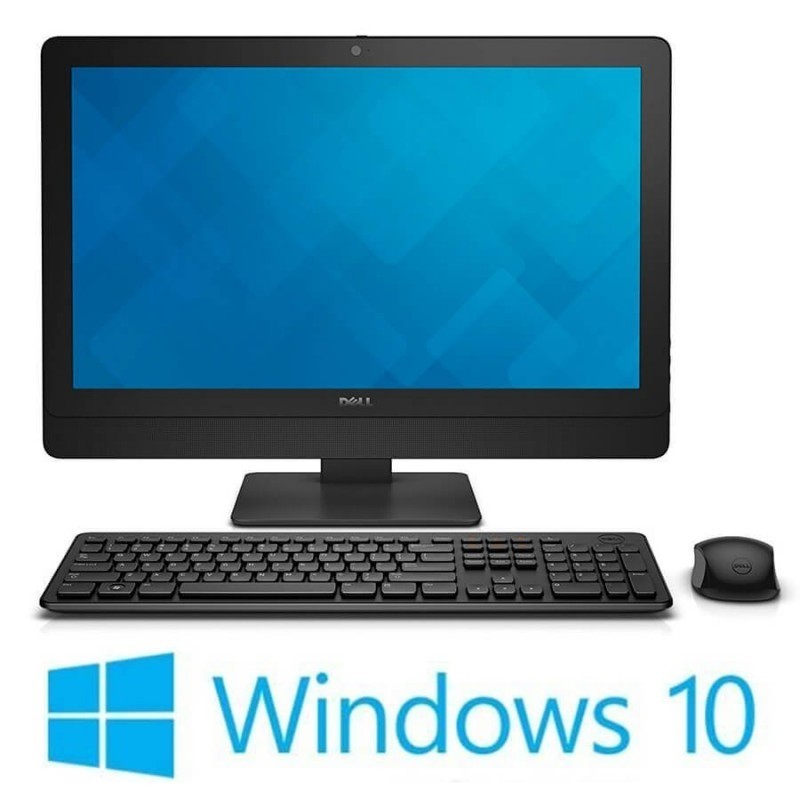 Sistem All-in-One Refurbished Dell Optiplex 9030, Intel Core i3-4150, 23 inch FullHD, Win 10 Home