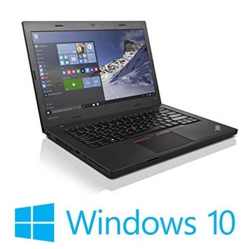 Laptop Refurbished Lenovo ThinkPad L460, Core i5-6300U, Win 10 Home