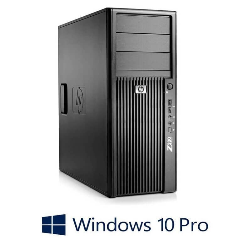 Workstation HP Z200 Tower, Xeon Quad Core X3450, Win 10 Pro