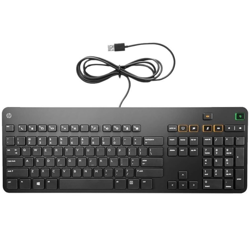 Tastatura noua Conferinta HP USB, QWERTY, Negru