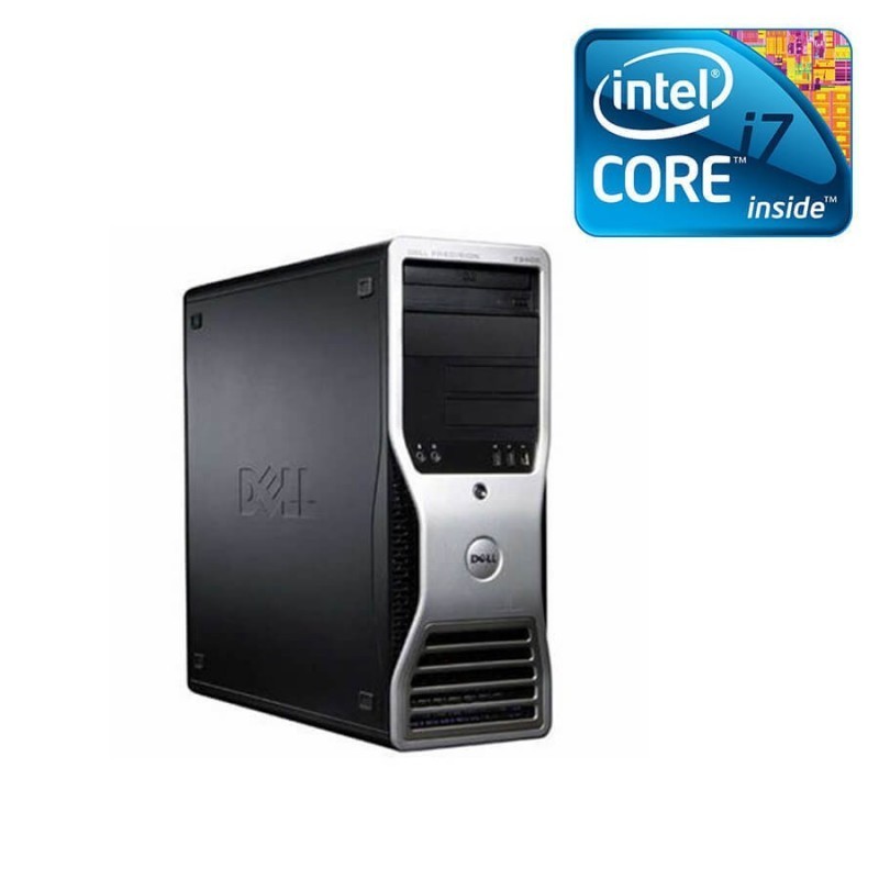 Workstation second hand Dell Precision T3500, Quad Core i7-950, nVidia G310
