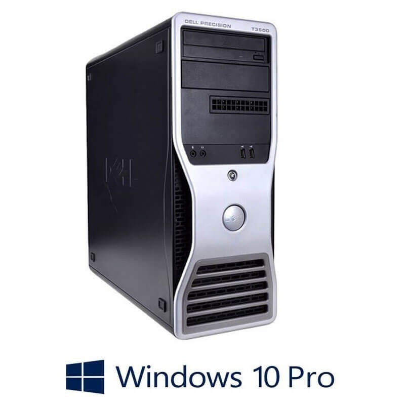 Workstation Dell Precision T3500, Quad Core i7-950, Quadro 2000, Win 10 Pro