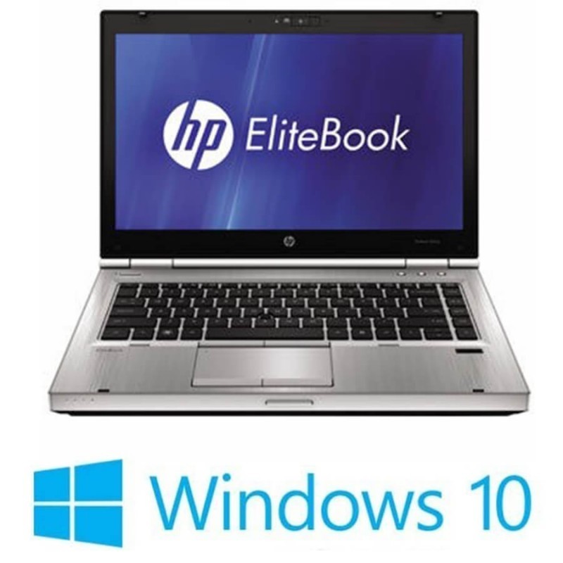 Laptop refurbished HP EliteBook 8460p, Intel Core i5-2520M, Win 10 Home