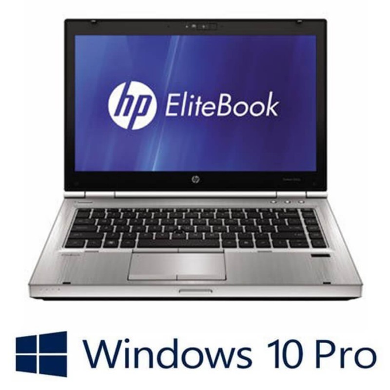 Laptop refurbished HP EliteBook 8460p, Intel Core i5-2520M, Win 10 Pro