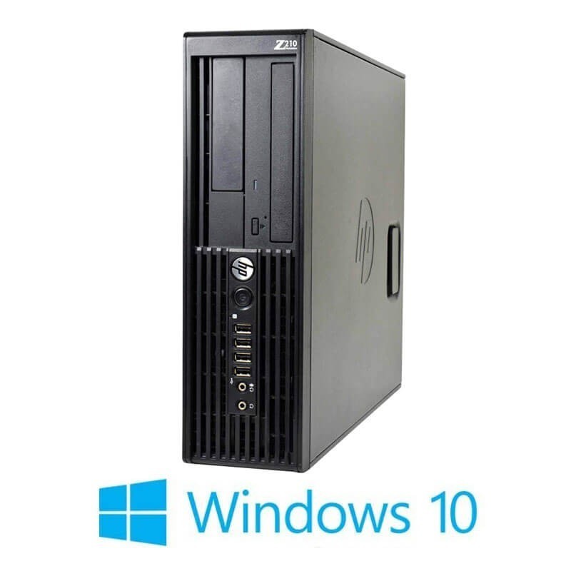 Workstation HP Z210, Xeon Quad Core E3-1245, Win 10 Home