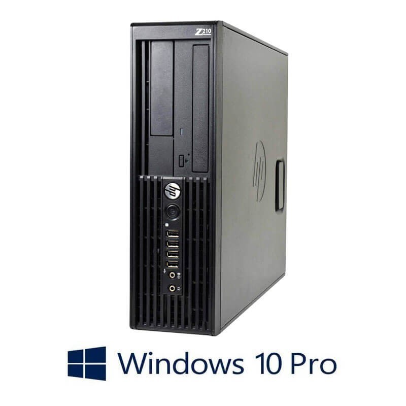 Workstation HP Z210, Xeon Quad Core E3-1245, Win 10 Pro