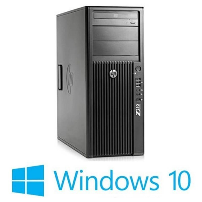 PC HP Z210 Workstation MT, Xeon Quad Core E3-1225, Win 10 Home