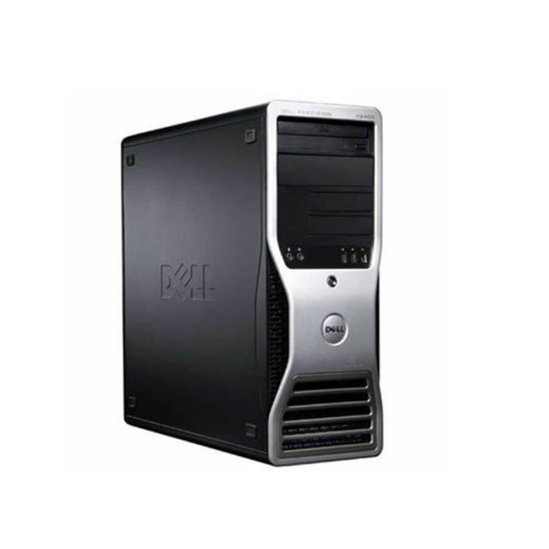 PC gaming second hand Dell Precision T3500, Hexa Core E5649, GeForce GT 220 1GB