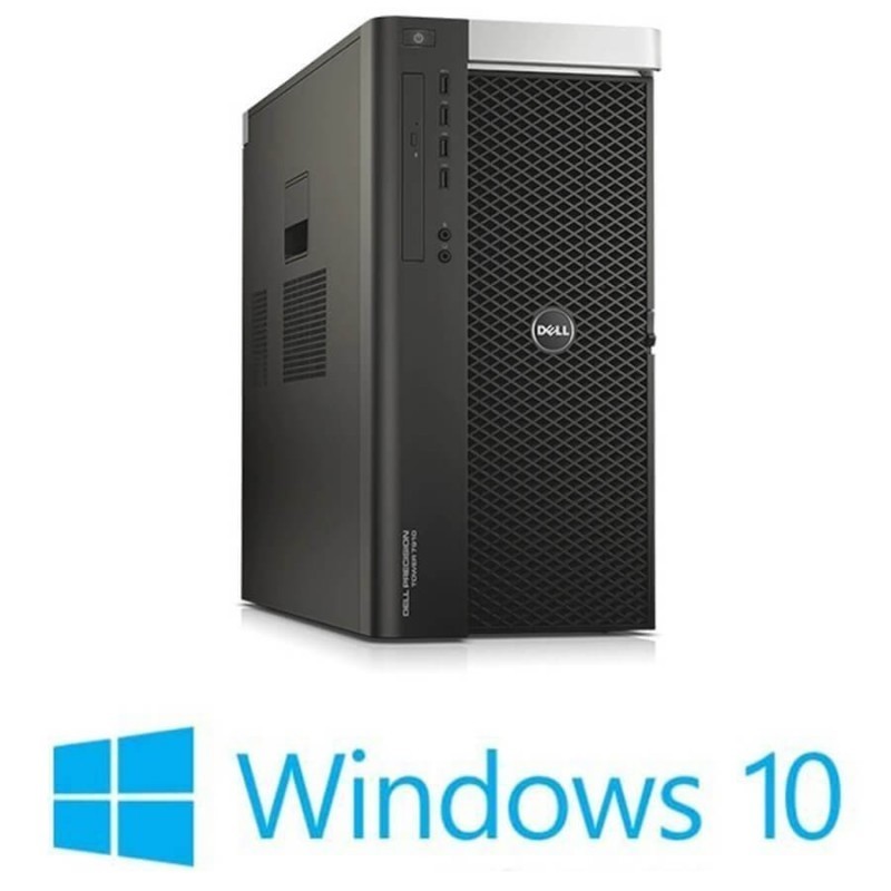 Workstation refurbished Dell Precision T7810, 2x Xeon E5-2609 v3, Win 10 Home