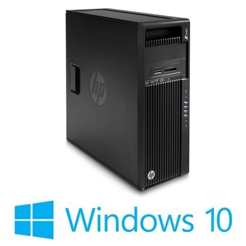 Workstation refurbished HP Z440, Xeon Hexa Core E5-1650 v3, Quadro 4000, Win 10 Home