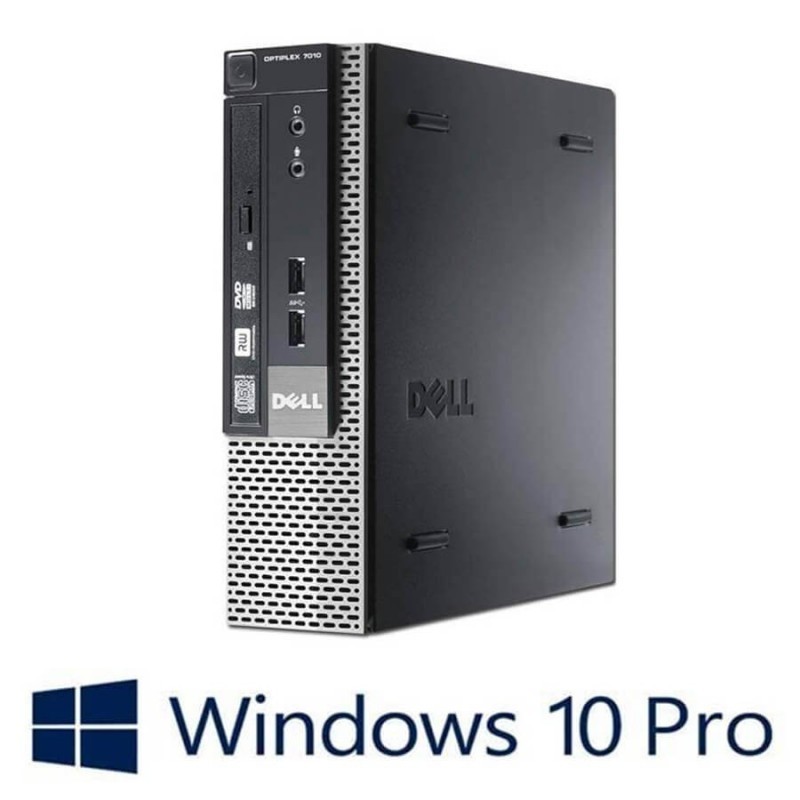 PC refurbished Dell OptiPlex 7010 USFF, Core i7-3770, Win 10 Pro