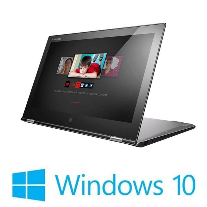 Laptop refurbished Lenovo Yoga 2 Pro Touch, i7-4510U, Win 10 Home