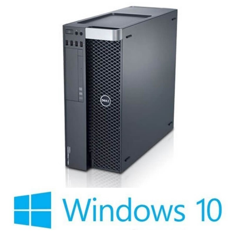 Workstation refurbished Dell T3610, Xeon E5-1620 V2, Win 10 Home