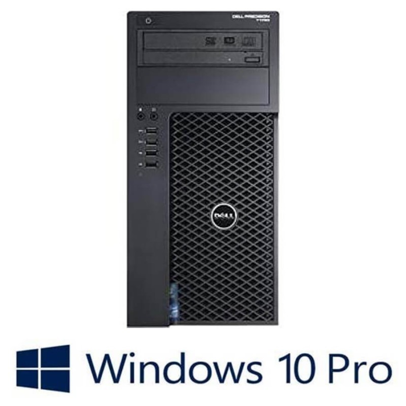 Workstation refurbished Dell Precision T1650, I7-3770, Win 10 Pro