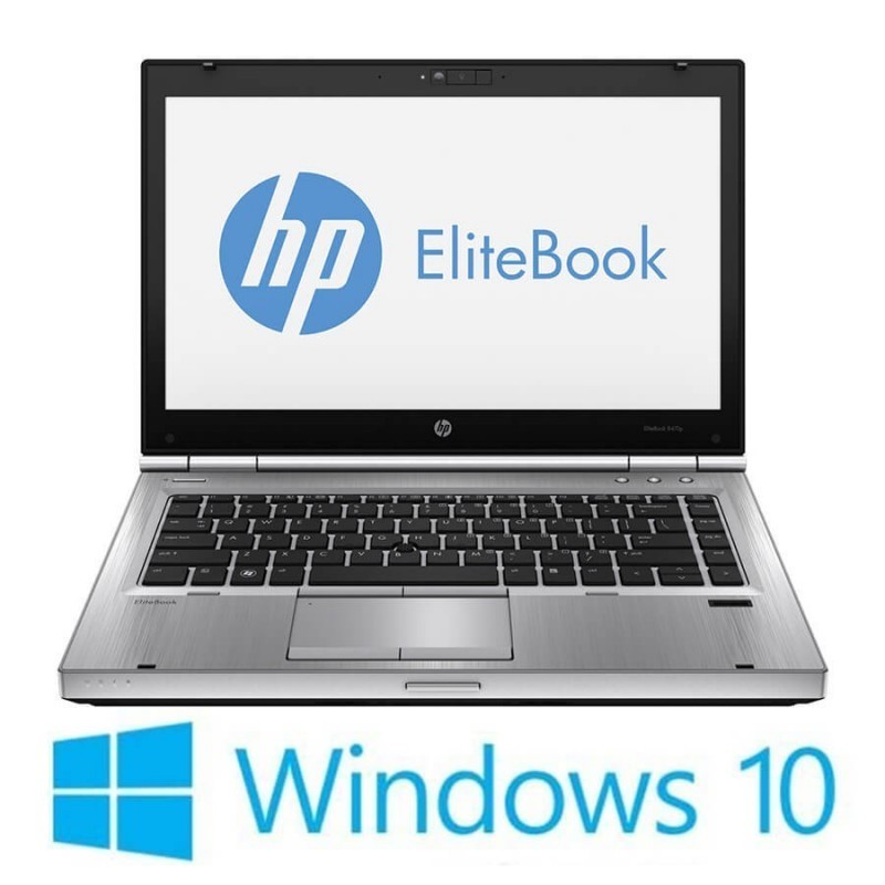 Laptop Refurbished HP EliteBook 8470p, Intel Core i5-3360M, Win 10 Home