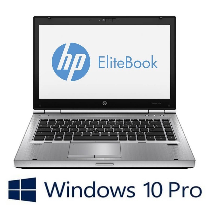 Laptop Refurbished HP EliteBook 8470p, Intel Core i5-3360M, Win 10 Pro