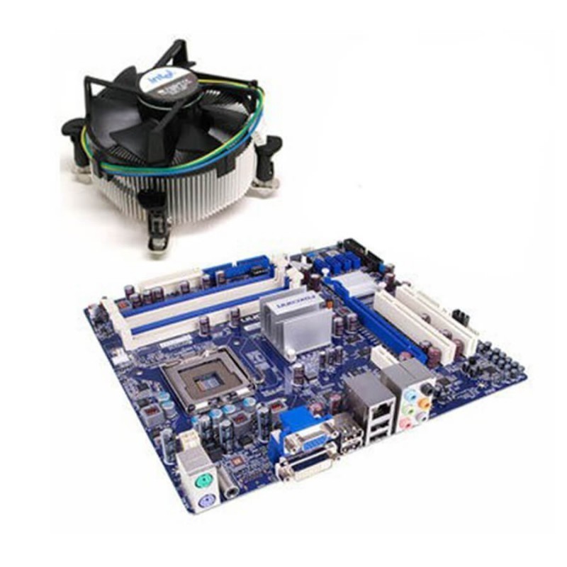 Placa de baza SH Foxconn G41M, Intel Quad Core Q6600, Cooler