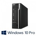 PC Refurbished Acer Veriton X2632G, Dual Core i3-4160, Win 10 Pro