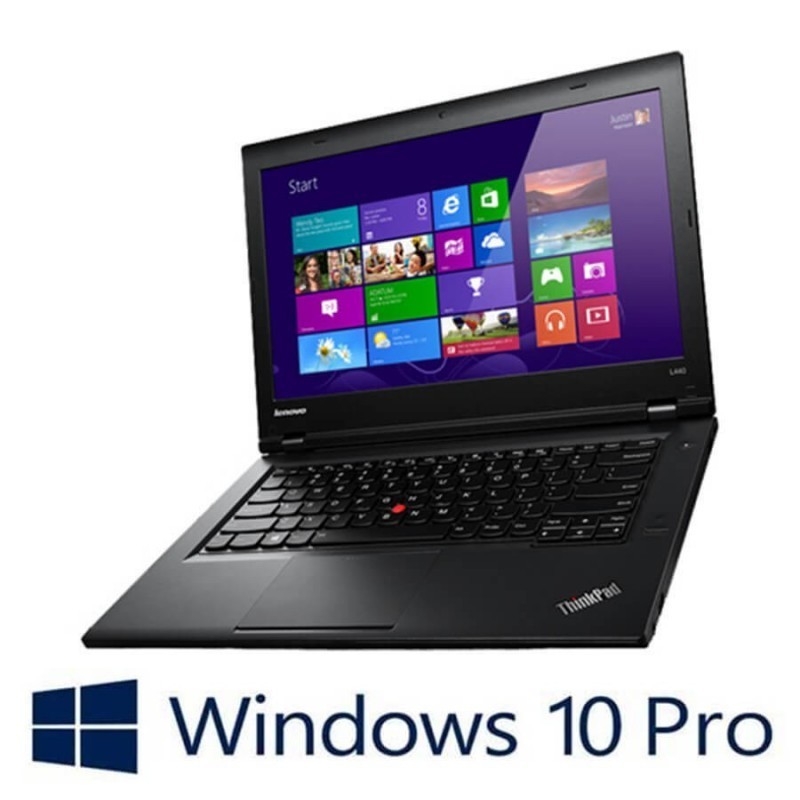 Laptop Refurbished Lenovo ThinkPad L440, i5-4200m, Win 10 Pro
