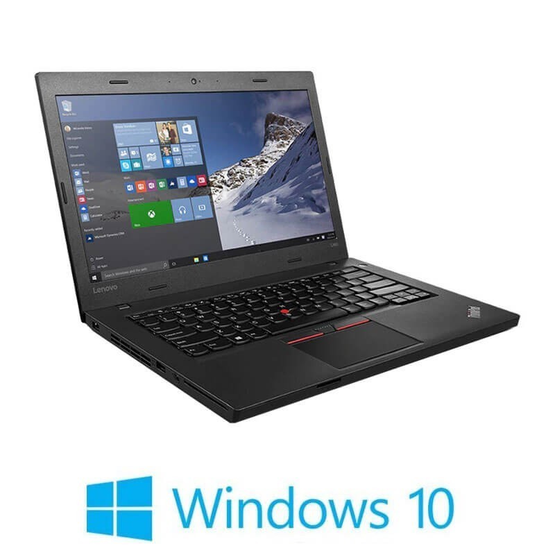 Laptop Lenovo ThinkPad L460, i5-6200U, Win 10 Home