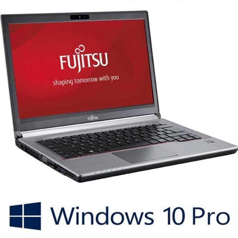 Laptop Refurbished Fujitsu LIFEBOOK E744 , i5-4200M, HD+, 256GB SSD, Win 10 Pro