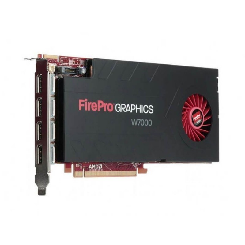 Placa Video Second Hand AMD FirePro W7000, 4GB GDDR5 256bit