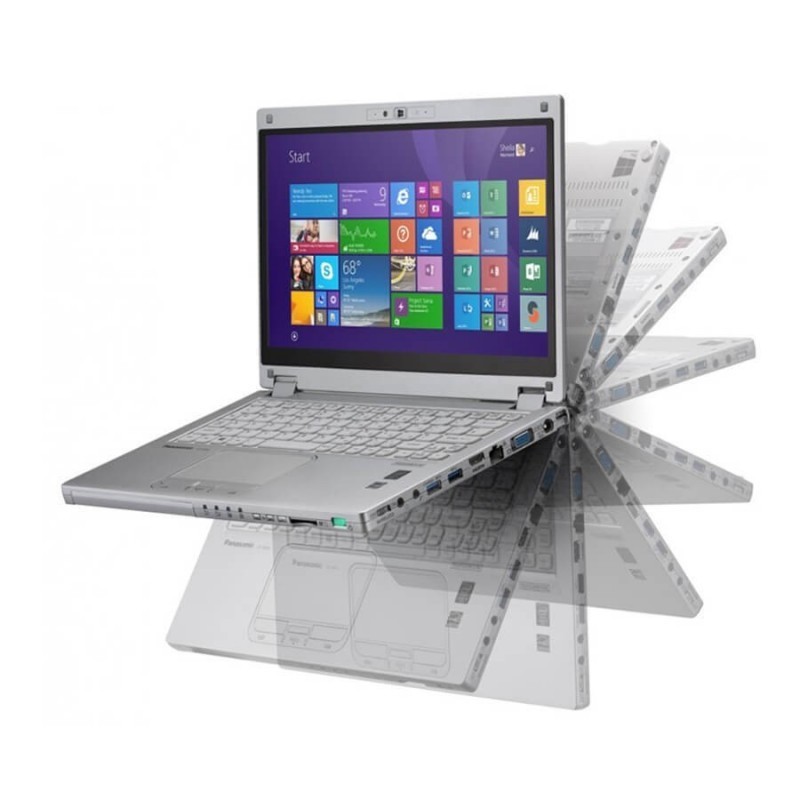 Laptop SH Panasonic ToughBook CF-MX4, i5-5300u, 8GB, Touchscreen