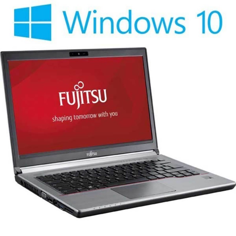 Laptop Refurbished Fujitsu LIFEBOOK E744, i5-4210M, HD+, Win 10 Home