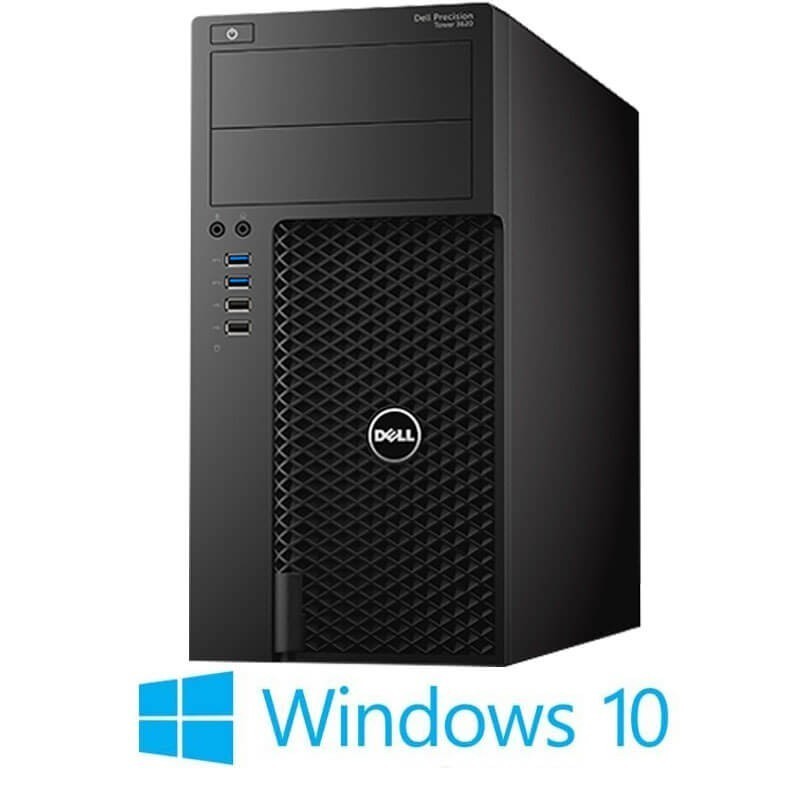 Workstation Dell Precision T3620, i7-6700, 256GB SSD, Win 10 Home