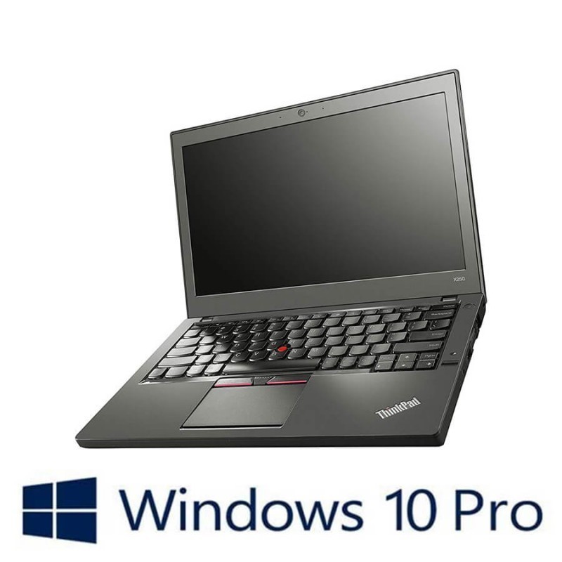 Laptopuri Lenovo ThinkPad X250, i5-5200U, 8GB, Win 10 Pro