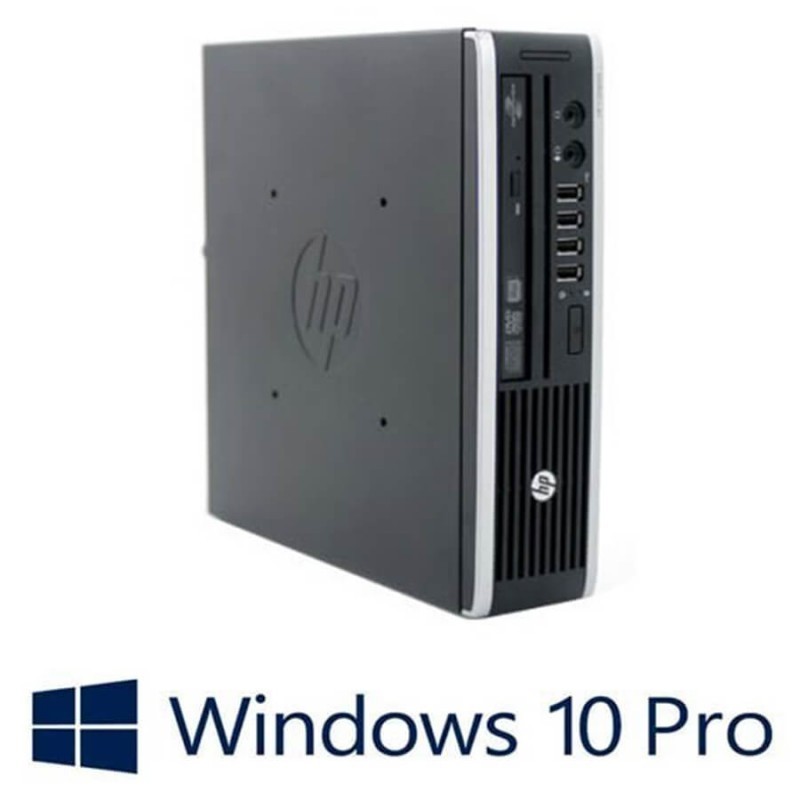 PC Refurbished HP Compaq 8200 Elite USFF, i3-2100, 2GB DDR3, Win 10 Pro