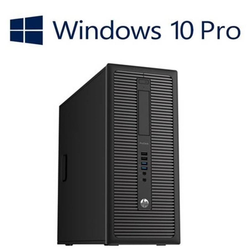 PC Refurbished HP ProDesk 600 G1 MT, i5-4570s, 8GB, Win 10 Pro