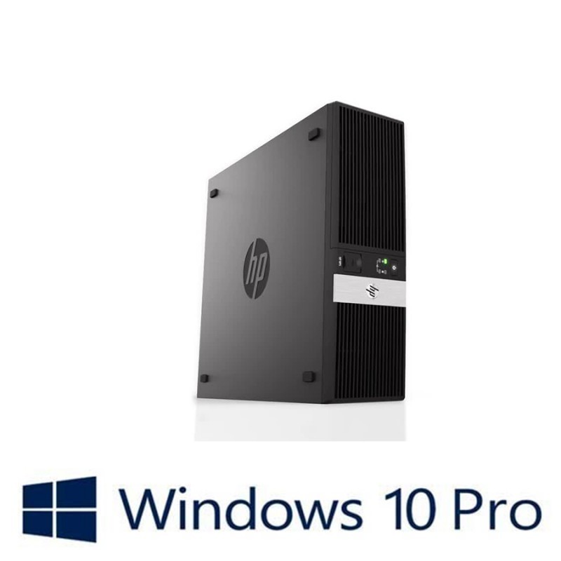 PC Refurbished pentru Retail HP RP5, model 5810, i5-4570s, Win 10 Pro