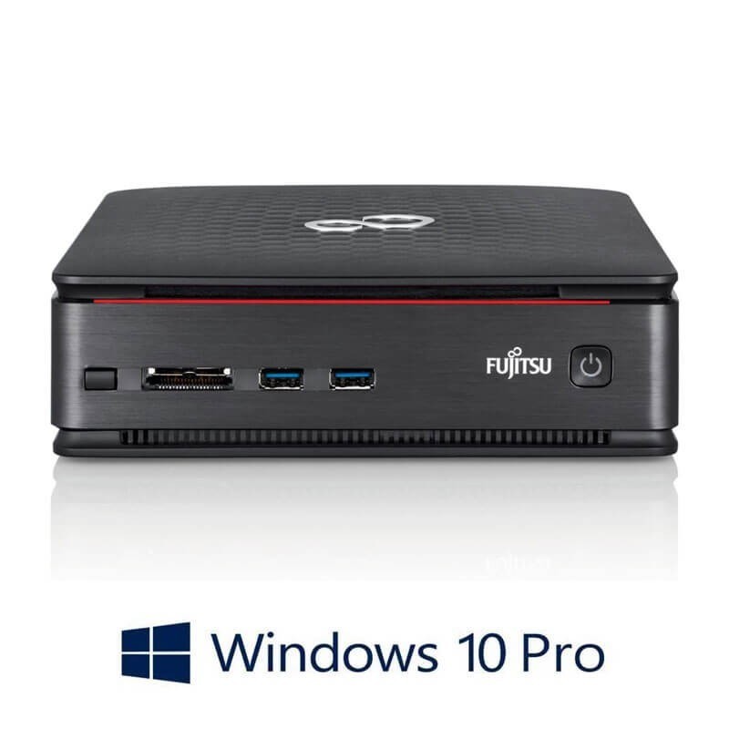 Mini PC ESPRIMO Q520, Intel Dual Core i3-4170T, 120GB SSD, Win 10 Pro