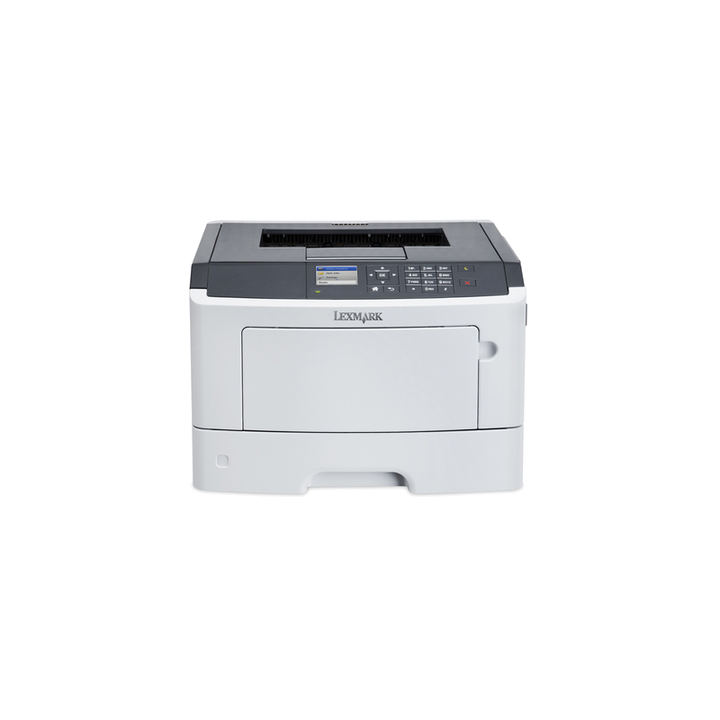 Imprimanta Second Hand Laser Monocrom Lexmark MS415DN, Duplex, Retea, 38ppm